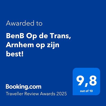 Benb Op De Trans, Arnhem Op Zijn Best! Dış mekan fotoğraf